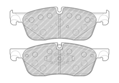 FERODO FDB4926 JUEGO ZAPATAS HAMULCOWYCH, FRENOS TARCZOWE  