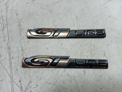 Peugeot rifter gt-line емблема значок logo надпис gt-line комплект фото №1