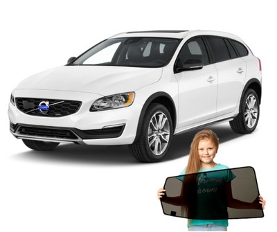 CORTINAS RAYSTOP OSLONKI VOLVO V60 2008-2017  