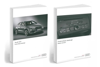 AUDI Q3 + NAVEGACIÓN CONCERT MANUAL MANTENIMIENTO  