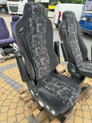 FOTEL PRAWY PASAŻERA PNEUMATYCZNY MERCEDES ACTROS MP 2 MP 3 AXOR