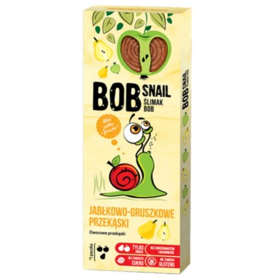 Żelki BEZ CUKRU dla Dzieci Gruszka Bob Snail 30g