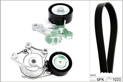 Ina 529 0323 10 набір ремінь клиновий багаторучейковий фото №1