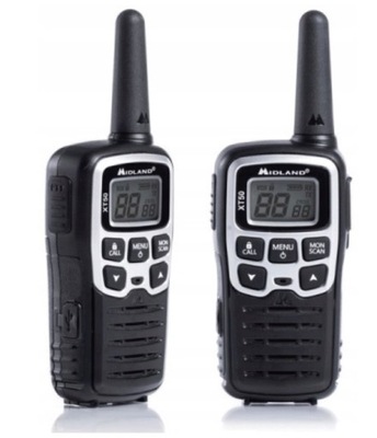 KRÓTKOFALÓWKI RADIA PMR WALKIE TALKIE MIDLAND XT50