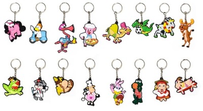 Prezent Gratis - brelok 32szt mix