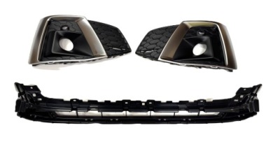 Решётка  решётка бампера audi a5 8w6 рестайлинг  2020- комплект  хром sline фото №1