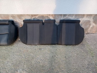 Задняя заднее сиденье vw passat b7 11-15 сиденье dzielone фото №1