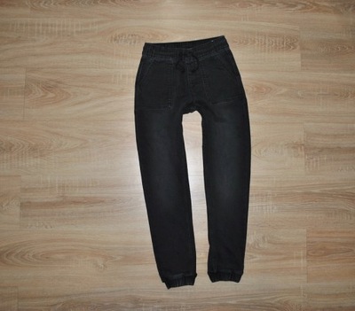 GEORGE spodnie jeansowe jogger 140-146 BDB