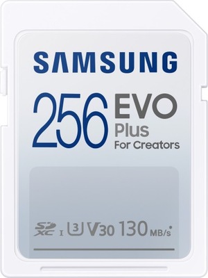 Karta pamięci Samsung EVO PLUS SDXC 256GB UHS-I U3