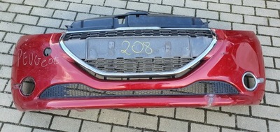 Бампер передній peugeot 208 i фото №1