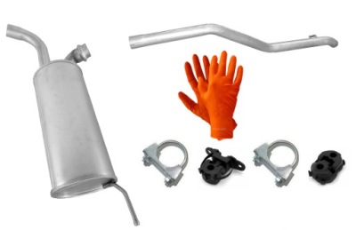 Peugeot expert ii 2.0 hdi 16v 88kw 2007-2016 гасник кінцевий труба випускна фото №1