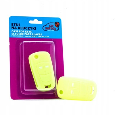 COVER CASE NA KEY SILIKONOWE NEON - OPEL  