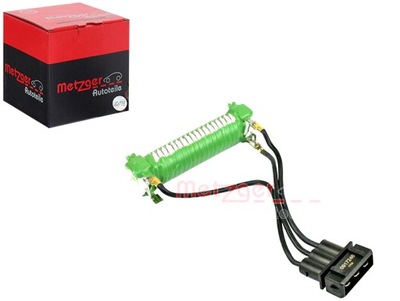 Metzger 0917246 резистор попередній, двигун електричний вентилятора радіатора фото №1