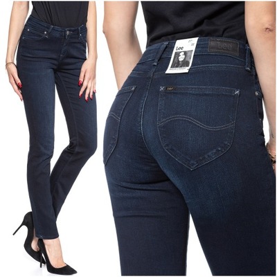 Damskie spodnie jeansowe Lee MARION STRAIGHT W26 L31