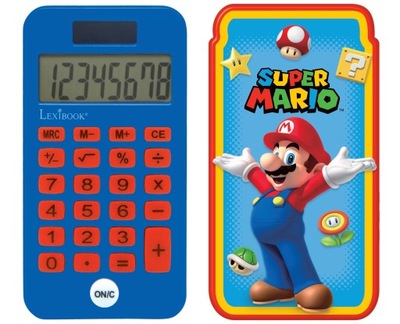 Nintendo Super Mario Kalkulator z osłoną
