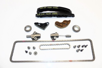 Kia stinger 2.0 t-gdi g4kl грм набор грм цепь натяжитель фото №1