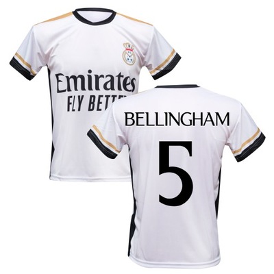 REAL MADRYT koszulka piłkarska JUDE BELLINGHAM - L