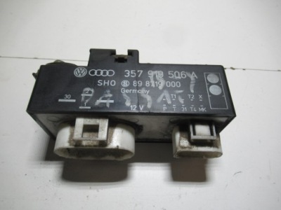 Блок управления модуль вентиляторов volksawagen passat b4 357919506a фото №1
