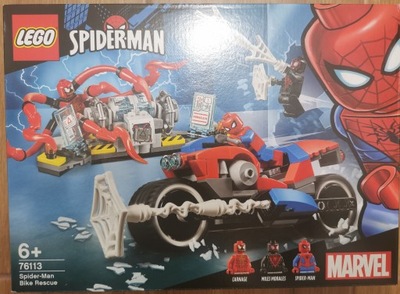 LEGO Pościg motocyklowy Spider-Mana 76113 Marvel