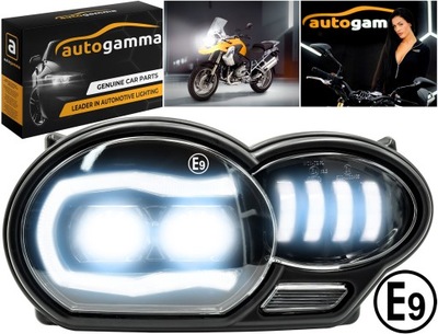 FARO MOTOCICLETA FARO BMW R1200 R1200GS ADV DIODO LUMINOSO LED DRL DIRECCIÓN E9  