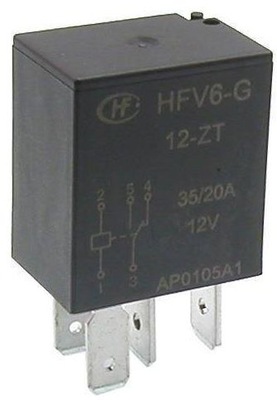 Przekaźnik samochodowy HFV6-G SPDT, 12V, 35A