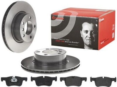 BREMBO TARCZE+KLOCKI PRIEK. BMW 1 F20 F21 300MM 