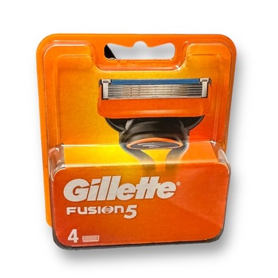 Gillette Fusion5 Ostrza wkłady do maszynki 4 sztuk