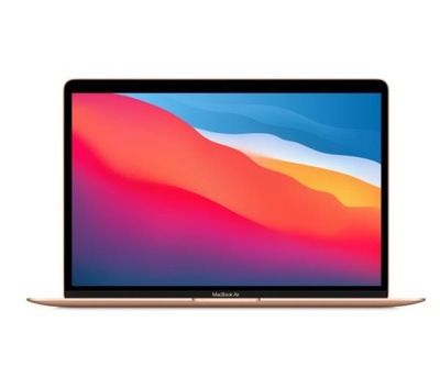 Apple Macbook Air M1 13,3'' M1 16GB 256SSD macOS GOLD Retina 400 nitów 2K