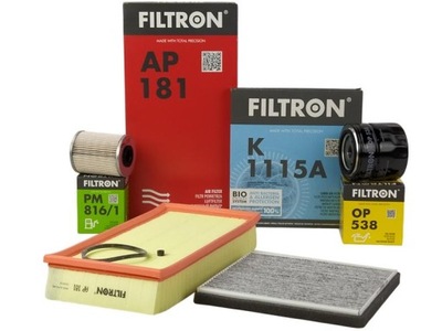 FILTRON SET FILTERS VOLVO S40 I V40 I 1.9 DI  