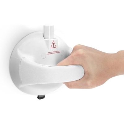 PORĘCZ ASEKURACYJNA 2 SZT UCHWYT BEZPIECZEŃSTWA NA PRZYSSAWKACH BIAŁY