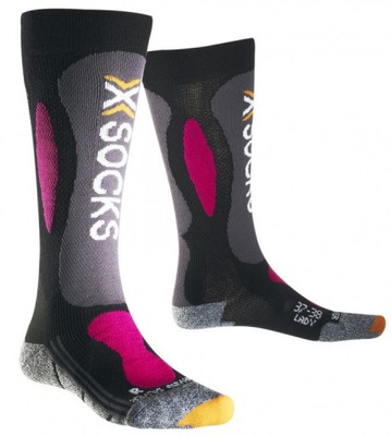 SKARPETY X-SOCKS SKI CARVING SILVER LADY 35-36