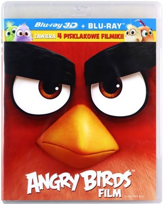 THE ANGRY BIRDS MOVIE [BLU-RAY 3D]+[BLU-RAY]