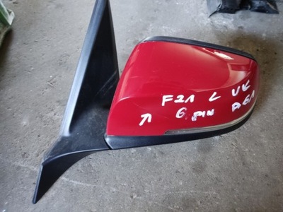 Bmw f21 дзеркало ліва karmesinrot uk 6 pin фото №1