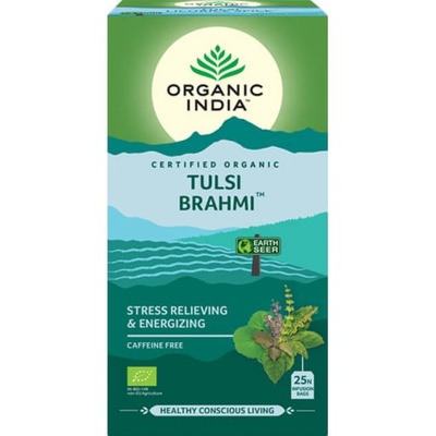 Herbata Brahmi Tulsi Organic India 25 torebek