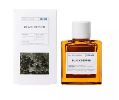 KORRES BLACK PEPPER EDT 50ML