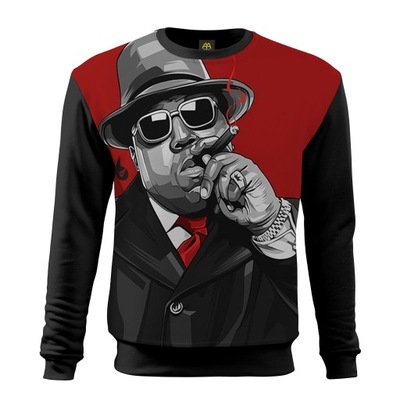 Bluza damska meska Notorious Biggie hip hop XXL