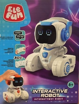 INTERAKTYWNY ROBOT ELE FUN