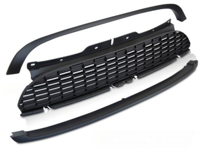 GRILLE NOIR MATT VERS MINI COOPER R55 R56 R57 06-09 