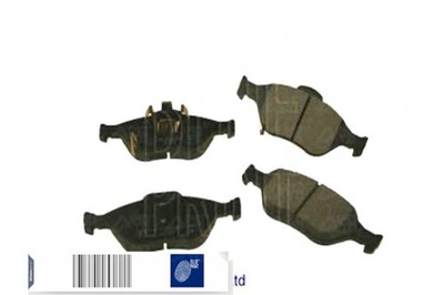 PADS HAM. TOYOTA P. YARIS 1,0-1,33 VVT-I/1,4 D-4D 05-  