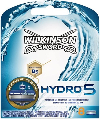 Wilkinson Hydro 5 8 szt wkłady ostrza bez/pud