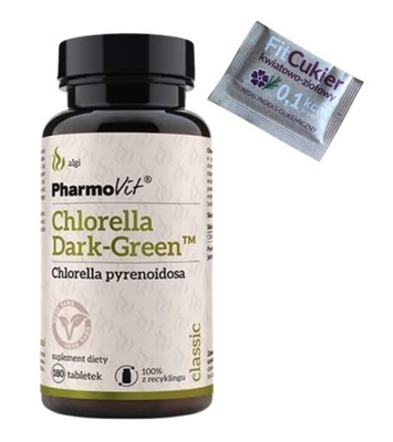 Pharmovit Chlorella Dark-Green SUPLEMENT DIETY 180 tabletek