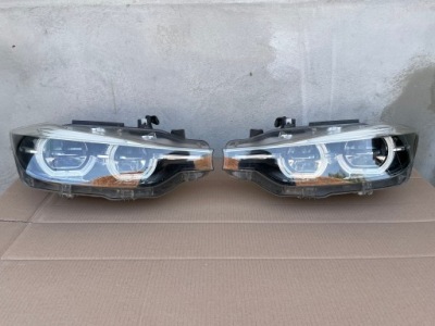 Bmw f30 f31 лампи лампа full led адаптивний black shadow фото №1