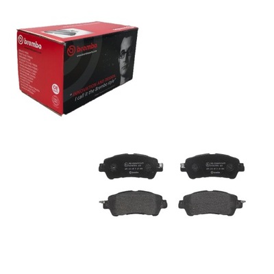 Brembo p49055 гальмівні колодки гальмівний. mazda 2 14- перед фото №1