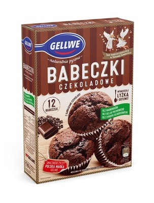 Babeczki GELLWE CZEKOLADOWE 300g