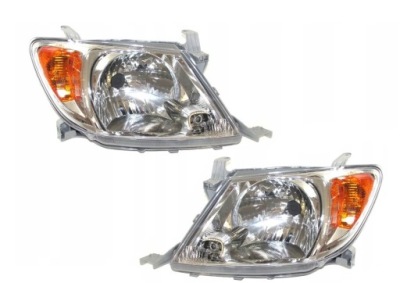 Комплект фары toyota hilux 2005-2008 nowe фото №1
