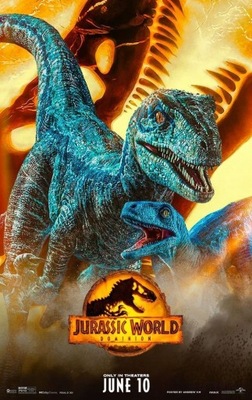 Plakat Jurassic Park Jurassic World Dinozaury40x30