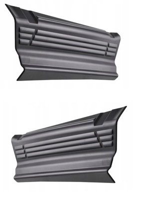 Fiat ducato 2007-2022 накладки накладки порогові поріг фото №1