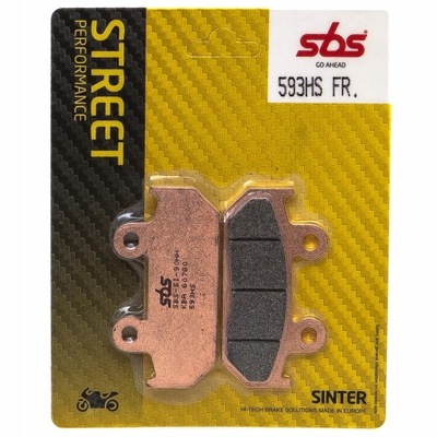 ZAPATAS DE FRENADO KH121 STREET EXCEL SINTER COLOR DORADO  