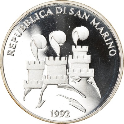 Moneta, San Marino, 500 Lire, 1992, Roma, Proof, M