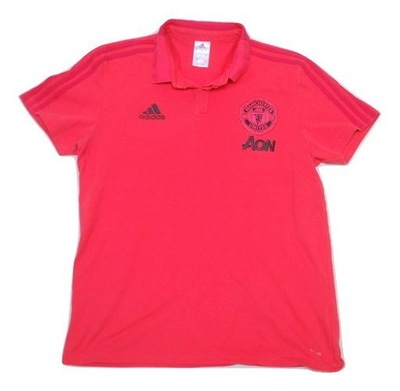 V Modna Koszulka polo Adidas L Manchester z USA!